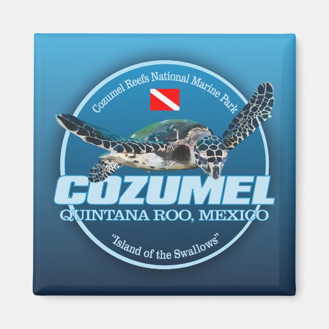 Aimant Cozumel (DD2) (Devant)