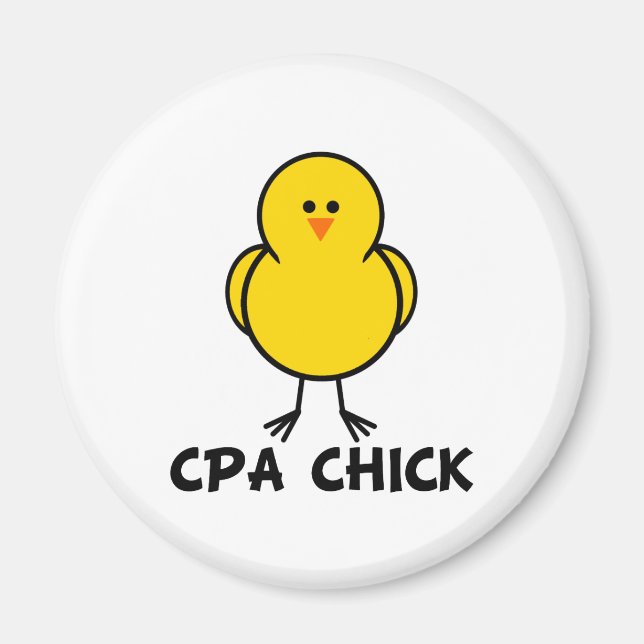 Aimant CPA Chick (Devant)