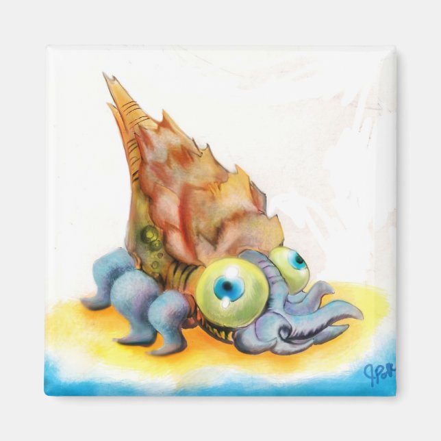 Aimant Crabe à l'écume (Devant)