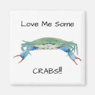 Aimant Crabe bleu