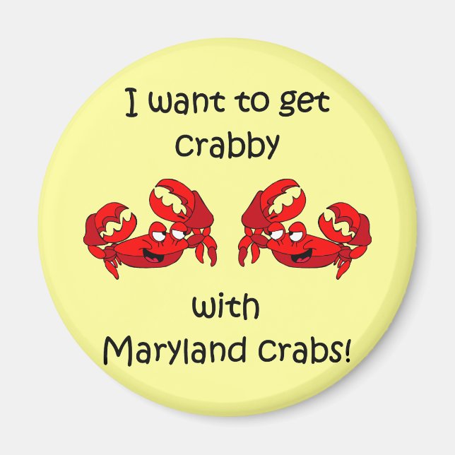 Aimant Crabes du Maryland (Devant)