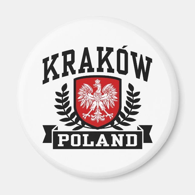 Aimant Cracovie Pologne (Devant)