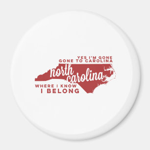 Aimant cramoisi des textes   de chanson de la Caroline du