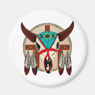 Aimant Crâne de Buffalo