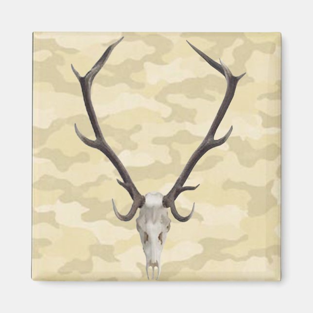 Aimant crâne de cerf (Devant)
