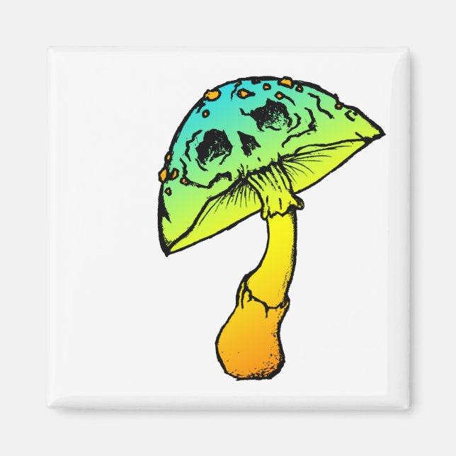 aimant crâne de champignon (Devant)