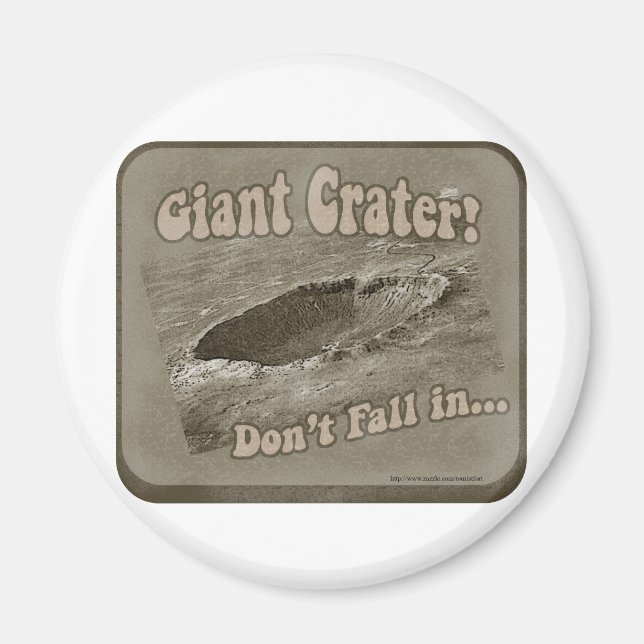Aimant Cratère géant ! (Devant)