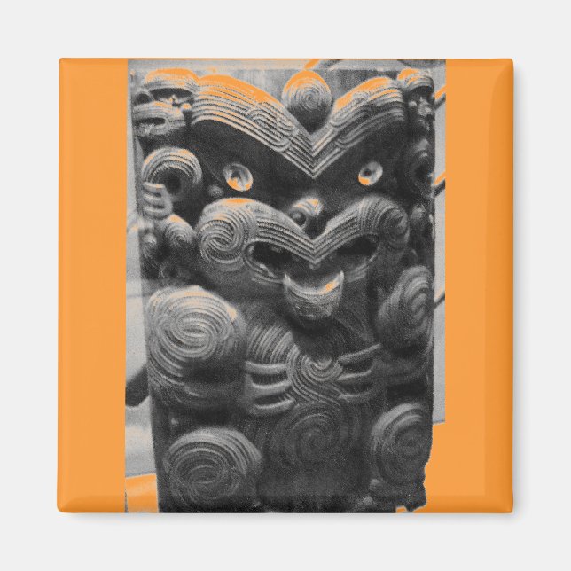 Aimant Crayon d'art tribal (Devant)