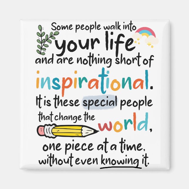 Aimant Crayons cassés couleur fixe (Devant)