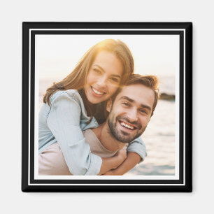 Aimant Create Your Own Photo Custom Keepsake Black