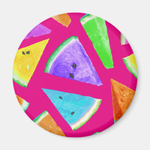 Aimant Création du Motif de pastèque 9