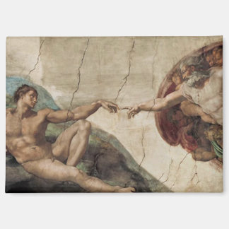 Aimant Creation of Adam, Michelangelo,
