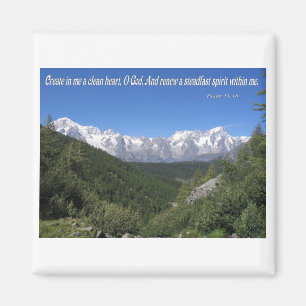 Aimant Créer En Moi Un Coeur Propre, Mon Dieu Psaume 51:1