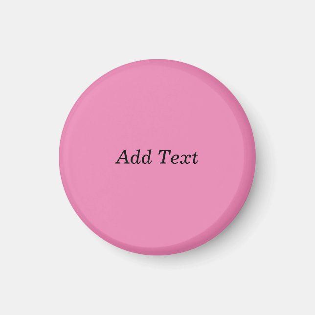 Aimant Créer votre propre Modèle de texte personnalisé Aj (Devant)