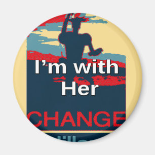 Aimant Créez votre propre changement coloré Je suis avec 