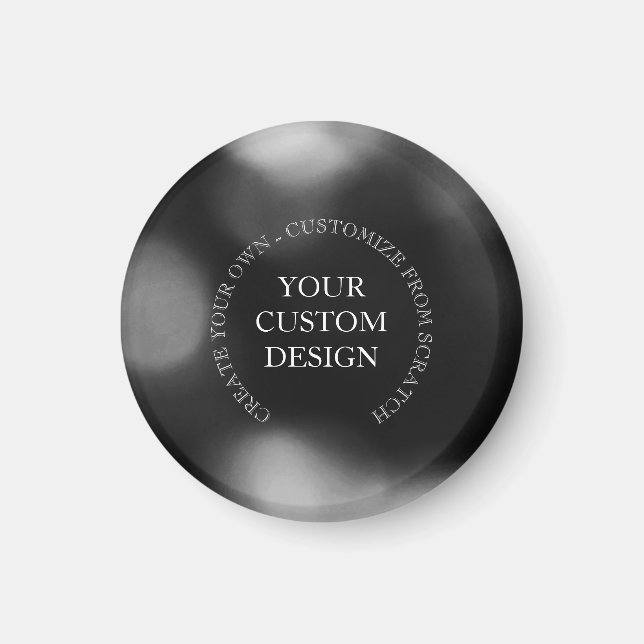 Aimant Créez votre propre design/logo personnalisé (Devant)