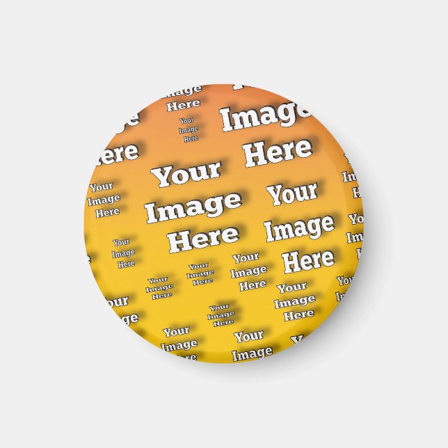 Aimant 🤍 Créez votre propre Modèle personnalisé (Devant)