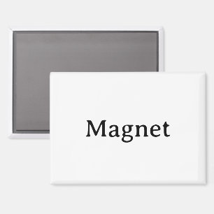 Aimant Créez votre propre rectangle de 8,9 cm x 6,4 cm