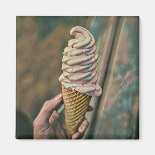 Aimant crème glacée froide cool