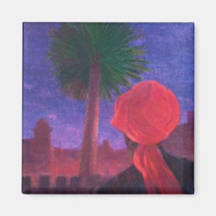 Aimant Crépuscule rouge Jodhpur 2012 de turban
