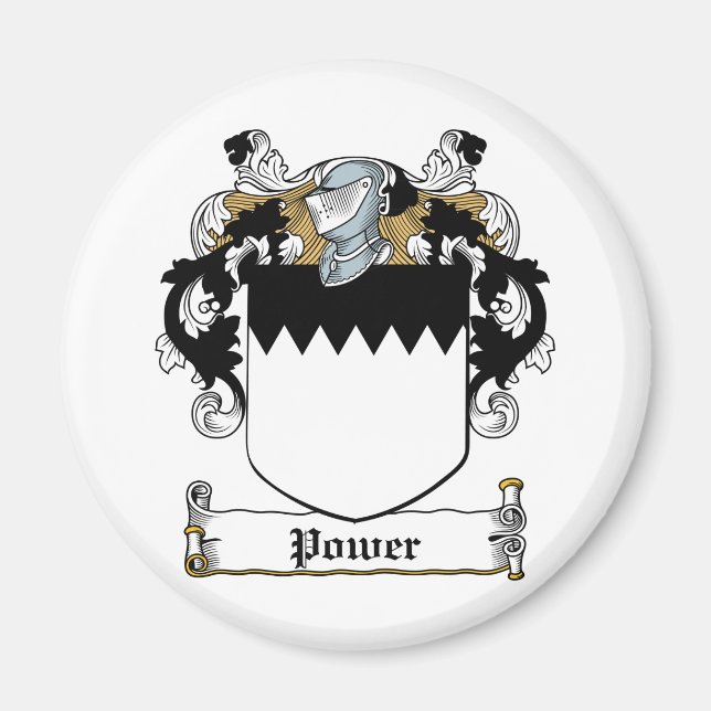 Aimant Crest de la famille d'alimentation (Devant)