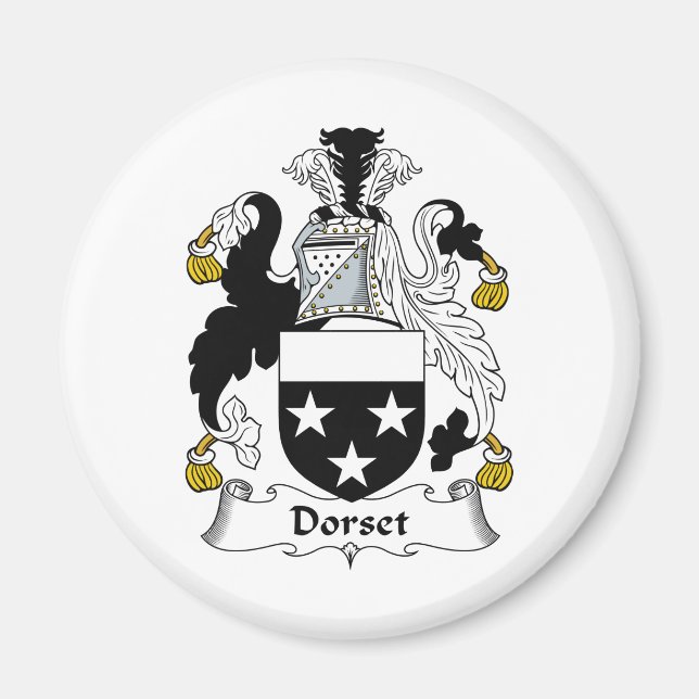 Aimant Crest de la famille Dorset (Devant)