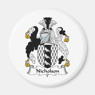 Aimant Crest de la famille Nicholson