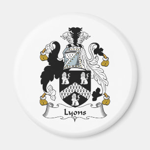 Aimant Crête de famille de Lyon