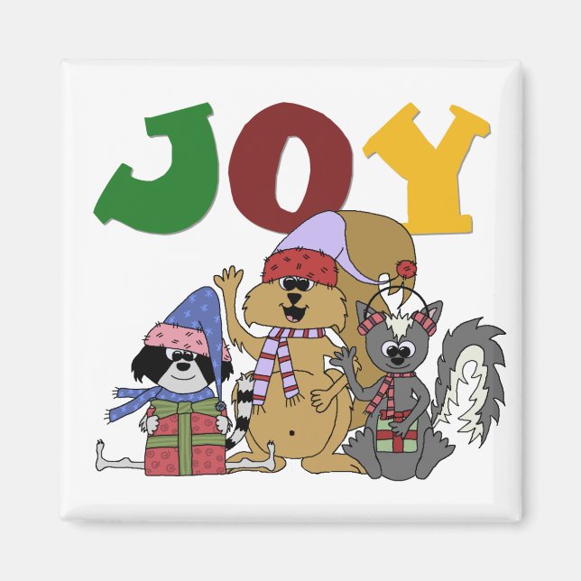 Aimant Critter Joy Tshirts et cadeaux (Devant)