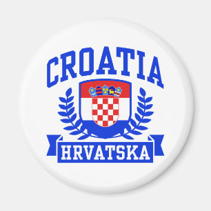Aimant Croatie Hrvatska