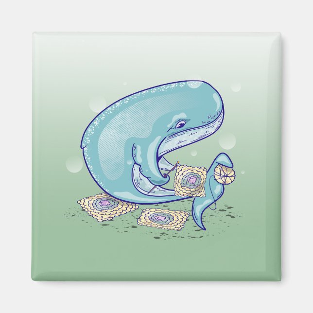 Aimant Crochet aux baleines (Devant)
