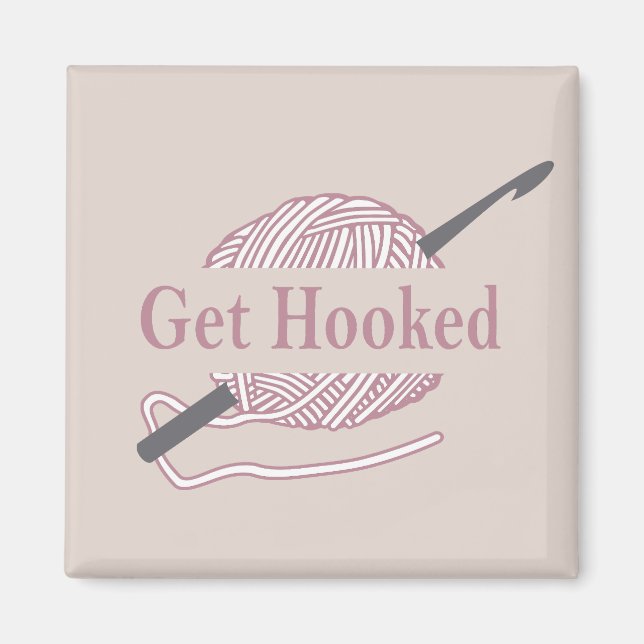 Aimant crochet drôle citation crochet disant (Devant)