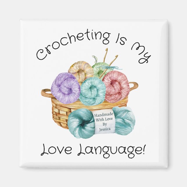 Aimant Crochet drôle Customisé (Devant)