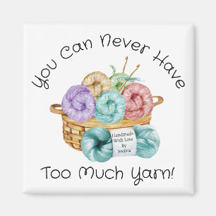 Aimant Crochet Yarn Personnalisé