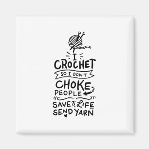 Aimant Crocheter Crochet laine