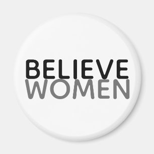 Aimant "Crois aux femmes"
