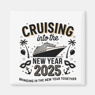 Aimant Croisière 2025 Rassembler les souvenirs de famille