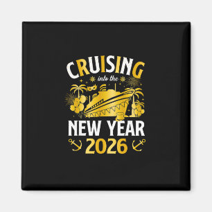 Aimant Croisière dans la nouvelle année 2026 Bonne année 