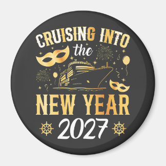 Aimant Croisière dans le Cercle de la Nouvelle Année 2027
