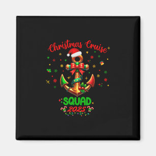 Aimant Croisière de Noël Famille Groupe Assorti Pyjama de