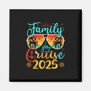 Aimant Croisière en famille 2025 Été Vacances en famille 