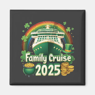 Aimant Croisière en famille 2025 St. Patrick’s Matching L