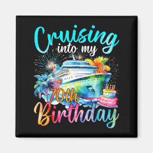 Aimant Croisière pour les 70 ans de naissance Croisière e