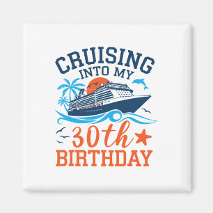 Aimant Croisière Pour Mon 30e Anniversaire Croisière Fami