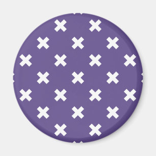 Aimant Croix blanches sur ultra violet