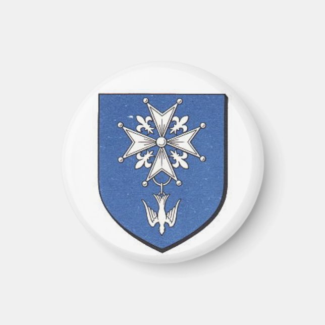 Aimant Croix de Huguenot (Devant)