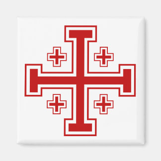 Aimant Croix de Jérusalem