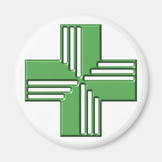 Aimant Croix de la pharmacie