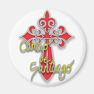 Aimant Croix de Saint-Jacques