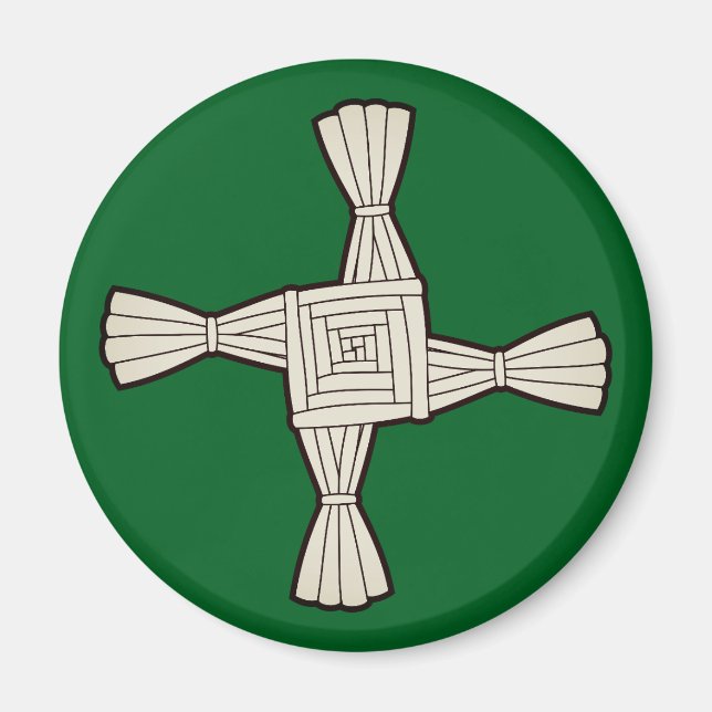 Aimant croix de Sainte-Brigide (Devant)